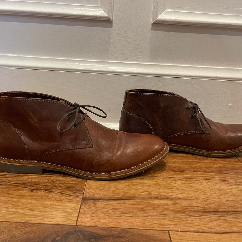 Franco Fortini Men's Brown Leather Loafers